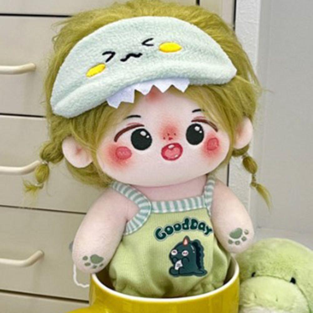 1 set Dress Up Miniature Dress Suit DIY Clothing No Attributes Dolls Clothes 20cm Idol Cotton Doll