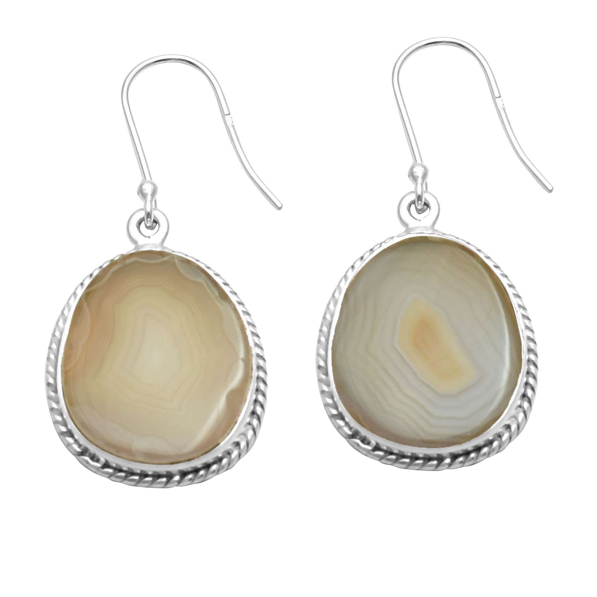 

Solar Agate Gemstone Earrings Solid 925 Sterling Silver Handmade Earrings Jewelry Gift For Women And Girls E-3324