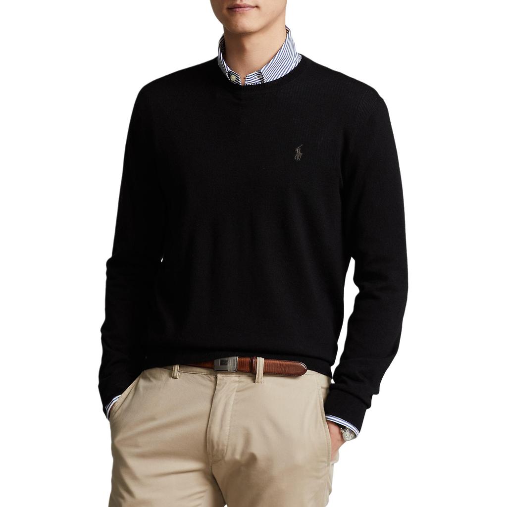 Polo Ralph Lauren FW22 Sweater Slim Fit Men's Black 710876846-008