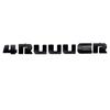 3D ABS 4Runner Letters Emblem Badge Sticker Rear Tailgate Trunk Logo Decal Car Styling Exterior Accessories For Toyota 4Runner