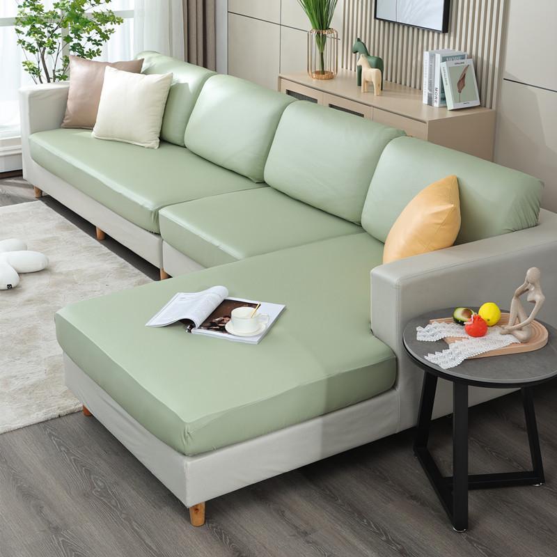 

Однотонная эластичная технологичная ткань, шляпа для дивана, чехол для подушки сиденья, нескользящее полотенце, современный простой одинарный двойной тройной принцесса 90*90cm