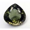 Fabulous Mehndi Green Tourmaline Pear Cut 10+ Ct Certified Loose Gemstone