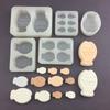 Silicone Fondant Molds Candy Molds Fish Shaped Silicone Molds DIY Baking Supplies Baking Molds Suitable for Clay Crafts