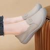 Fashion Spring Women Flat Casual Shoes Comfort Non Slip Loafers Ladies Slip On Sneakers Zapatos Mujer Summer Hollow Women's Leather Shoe
