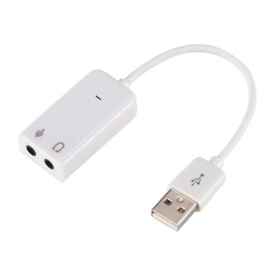 Usb 7.1 Sound Card External Independent Computer Desktop With Cable Free Drive