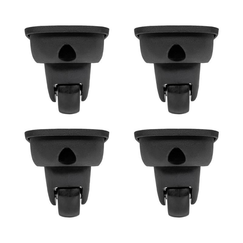 Сменные колеса для багажа, колеса-ролики для багажа и чемоданов с 4 отверстиями, вращающиеся на 360 градусов колеса-спиннеры для чемодана 1