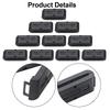 Ferrite Cores for Electromagnetic Interference Reduction 10PCS Clip Set Designed for USB Mouse and Keyboard Cables