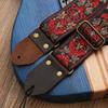 Adjustable Guitar Shoulder Strap for Electric Acoustic Guitar Bass Flower Guitar Strap Musical Instruments Accessories