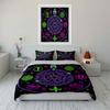 Mystic Symbol Set Decoration Multiple Sizes Kid'S And Adults' Bedroom Exquisite 3Pc Bedding Set, Gift