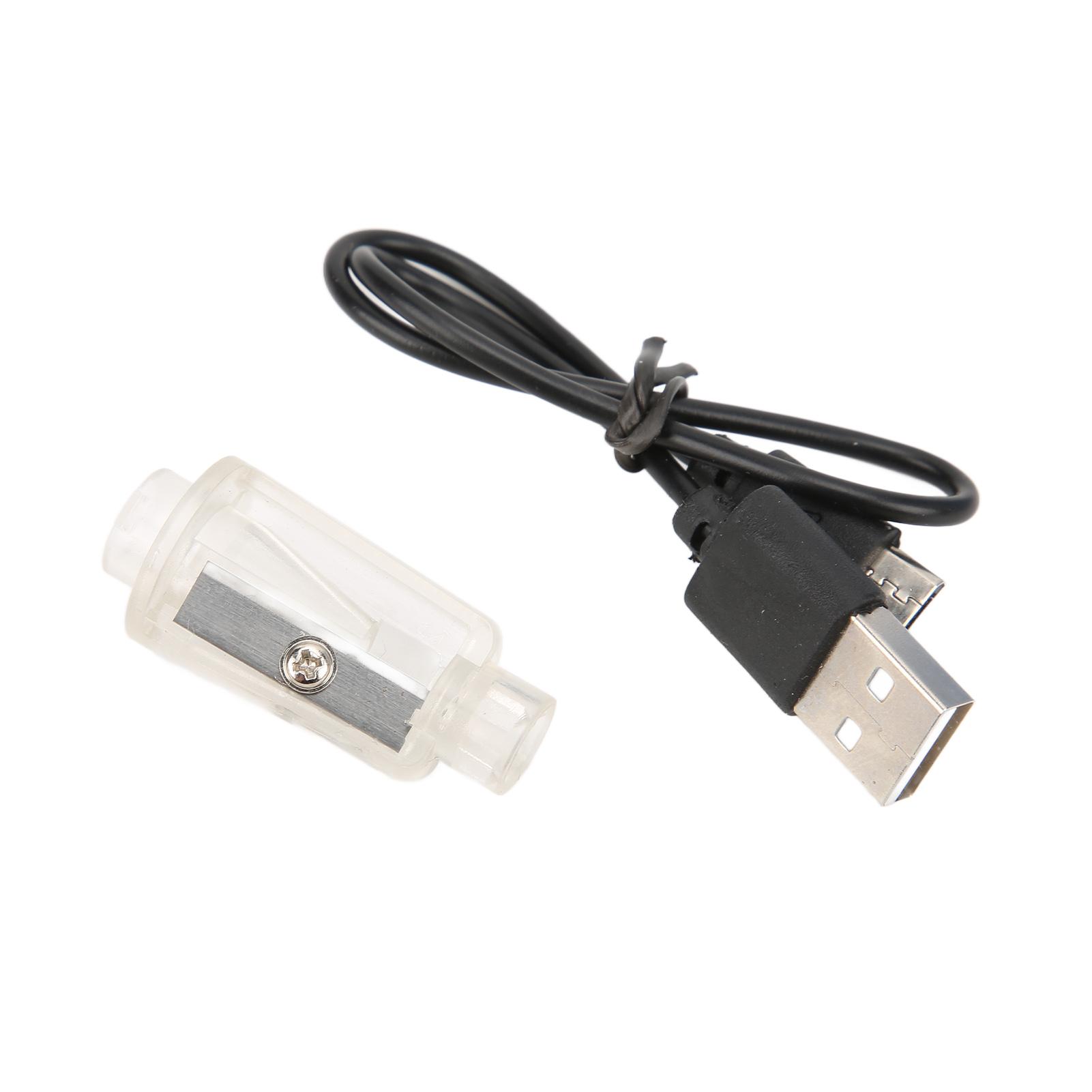 Pencil Sharpener Charging Electric Portable 500mAh Stationery for Children Students