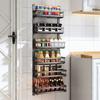 Wall Mount Storage Rack Kitchen Behind The Door Spice Racks Multi-Layer Bathroom Shelf Adjustable Hang Closet Organizer Shelves