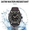 NAVIFORCE Original Men Quartz Watch Calendar Date LCD Display Luminous Pointer Silicone Strap Waterproof 30m Men Casual Fashion Watch NF9265