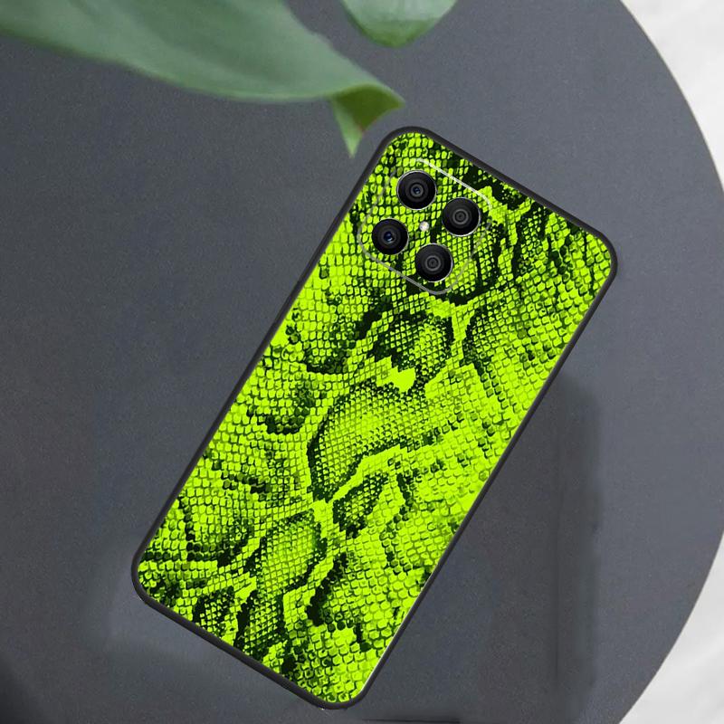 

Snake Skin Print For Honor Magic 7 Lite 6 8 Case For Honor 200 400 Pro 90 70 50 X8c X8b X9a X9b X9c X9d Win RT Honor 70