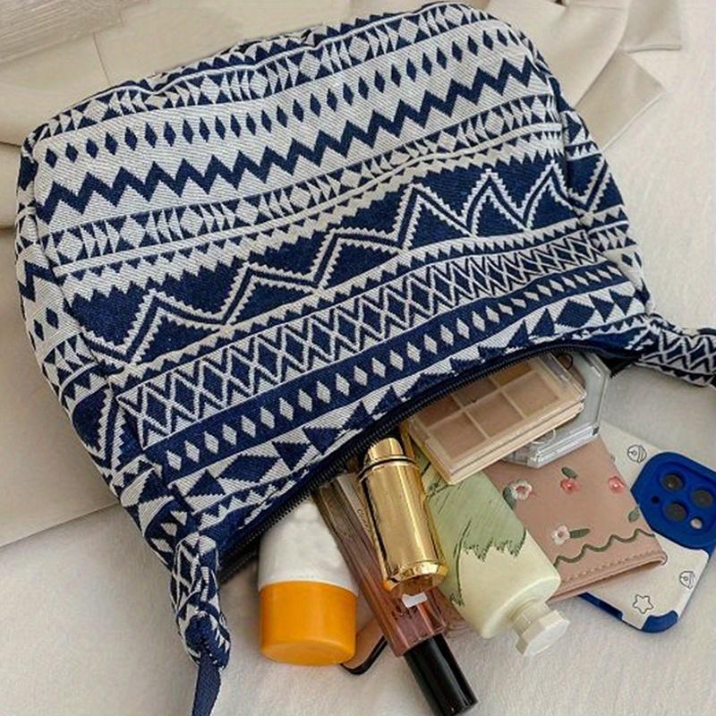 Unisex Neutral Square Tote Bag with Ethnic Style, Perfect for Spring And Summer, Suitable for Daily Use And Classes.