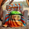 Stumble Guys Flannel Blanket Soft Warm All-Season Throw, Design for Camping, Car Travel, Hiking Sofa, Bed, Office Perfect Gift for Parties