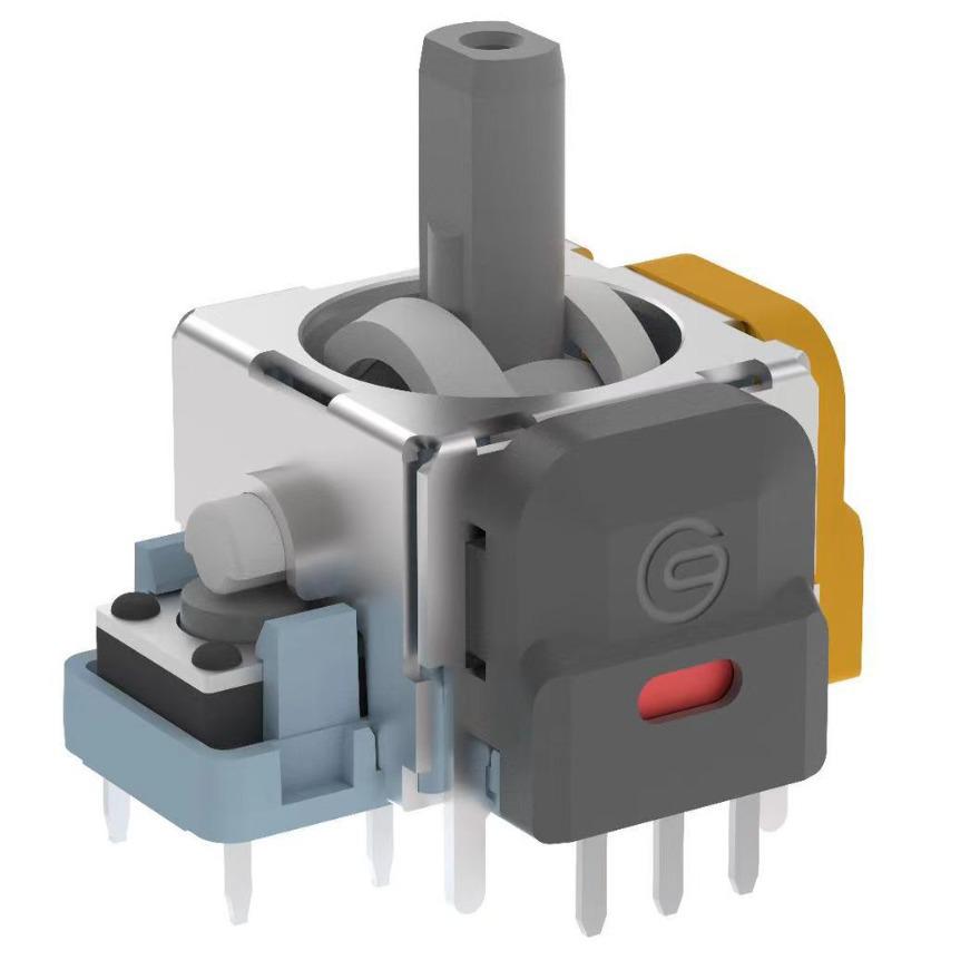 Universal Hall Electromagnetic Rocker for PS4, PS5, Xbox - Jitter Optimized Version