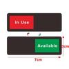 Self adhesive Reminder Signs Acrylic Door Slider Signs Durable Hotel Bulletin Board  Hotel
