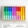 Acrylic Gem Building Blocks: High Transparency Children's Sensory Color Board for Early Education