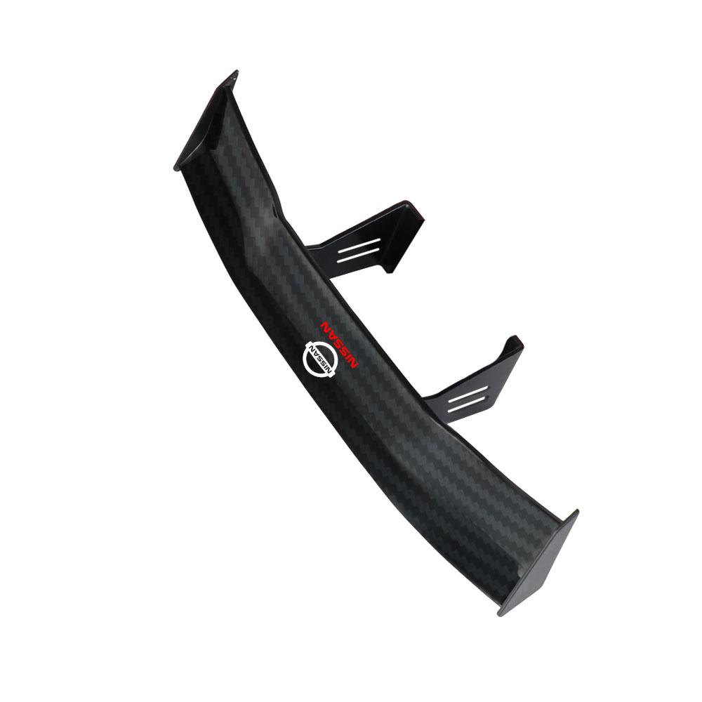 1Pcs Universal Car Tail Wing Mini Modified Trunk Spoiler Air Deflector Decoration For Nissan Nismo Tiida Teana Qashqai X-trail