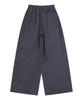 MUCENT Arion Pintuck Wide Elastic Waist Pants Unisex (2 Colors)