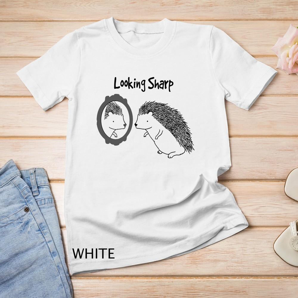 

Looking Sharp Hedgehog Unisex T-shirt 3XL