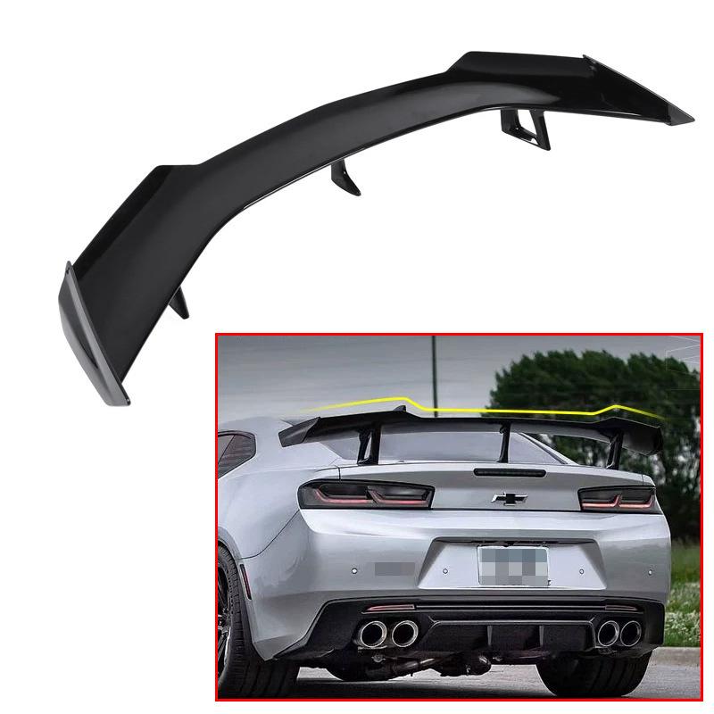 Tail Wing Spoiler Lip for 2015-2022 Chevrolet Camaro with Mounting Bracket