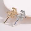 Barrette Silver Chinese Style Headwear Female Hair Accessories Dragon Shape Hairpin Metal Hair Clip