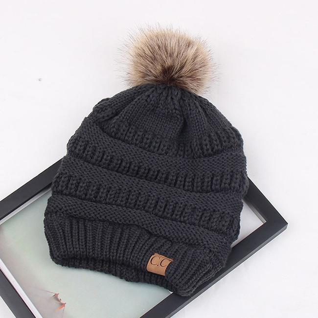 Stylish Unisex Hand Crocheted Acrylic Knit Hat For Warmth In Various Colors