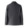 Herren Koreanischer Slim Fit Mode Anzug Business Jacke Lässige Motorrad Lederjacke Herren