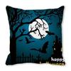 Halloween Horror Night Pattern Living Room Office Sofa Car Decorative Pillowcase