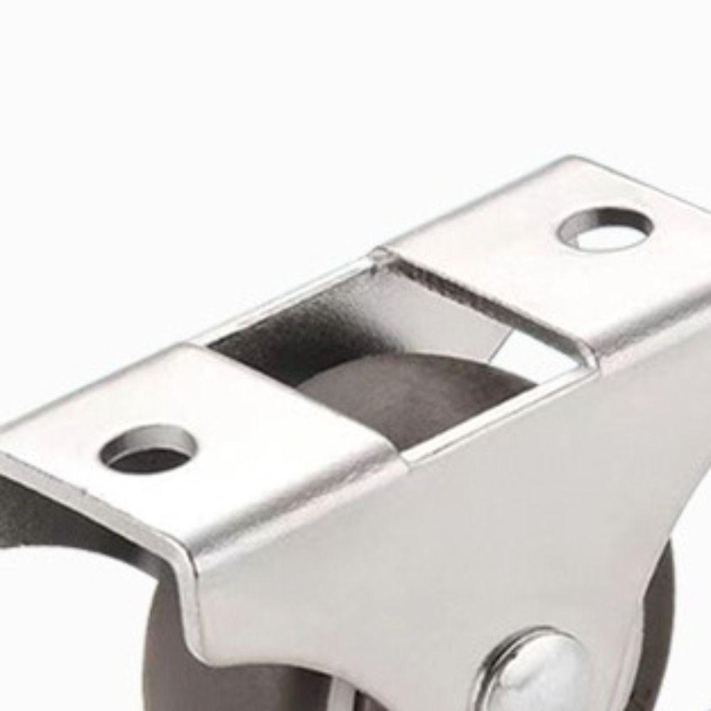8 PCS Furniture Hardware Rubber Chair Rollers Cart Drawer Mini Rigid Small Furniture Caster Wheels Mini Mute Tools