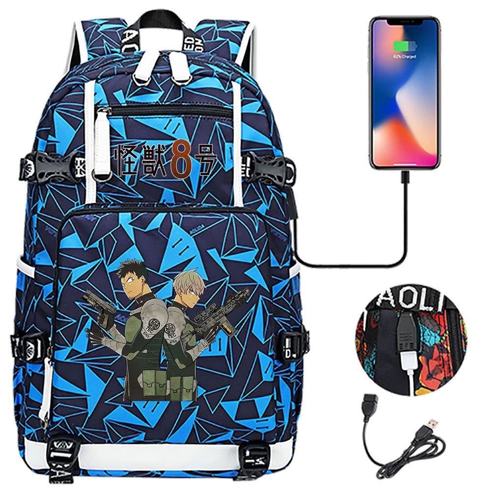 Schulrucksack mit großer Kapazität und Schultergurt; Schüler Drei-teiliges Federmäppchen-Set