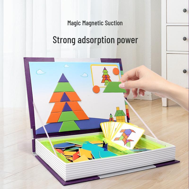 Children's Magnetic Puzzle Game - Fun & Educational Brain Development Toy