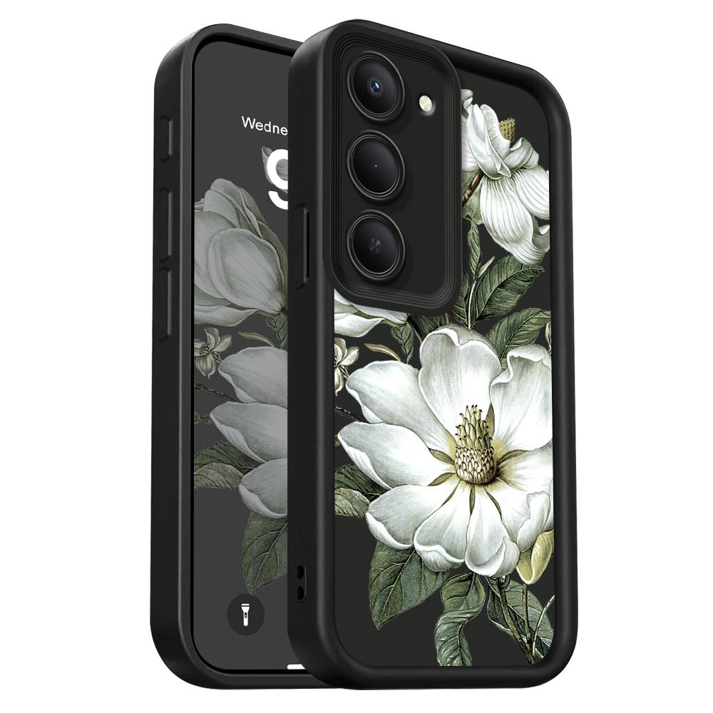 Magnolia Flower Phone Case For Xiaomi Redmi 15 15C 14C 13 13C 12 12C 10 10C A1 A2 A3 A5 Plus 4G 5G Staircase Soft Cover