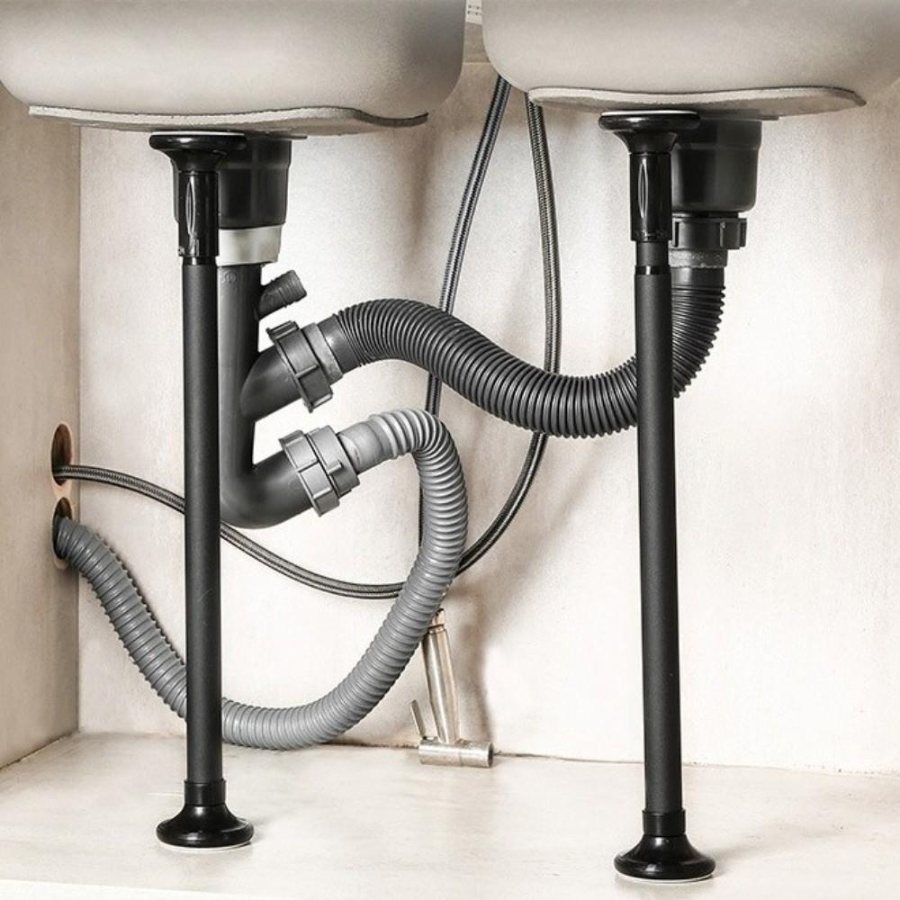 Folding Table Support Rod Stainless Steel Support Foot Furniture Support Legs Adjustable Height Desk Support Foot Stand Cabinets