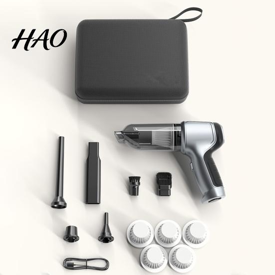 Storage Bag Vacuum Cleaner Large Capacity Waterproof Soft Lining Scratch Resistant Zipper Car Tool Closure Air Pump Case Supplies