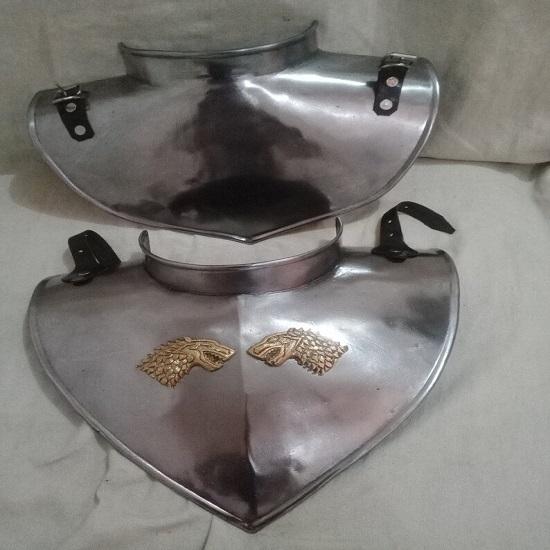 Game of Thrones Jon Snow Gorged For LARP Cosplay And Gift, Halloween Wear, Cosplay Wear, Movie Gorged, Lerp Gorged, Medieval Gorged, Neck Armour