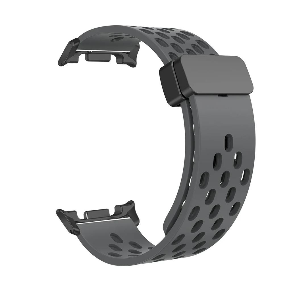 Magnetický řemínek pro Samsung Galaxy Watch 8 Classic 46mm Silikonový Sportovní Prodyšný Correa Náramek Galaxy Watch 8 44mm 40mm Řemínek