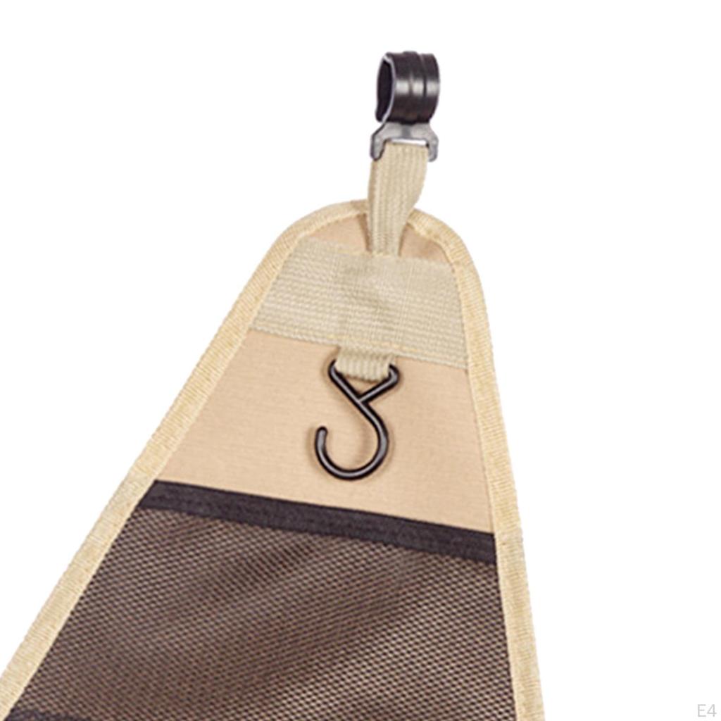 Tableware Storage Bag 600 Cloth Cutlery Roll Portable Foldable Outdoor Pouch for Picnic Hiking
