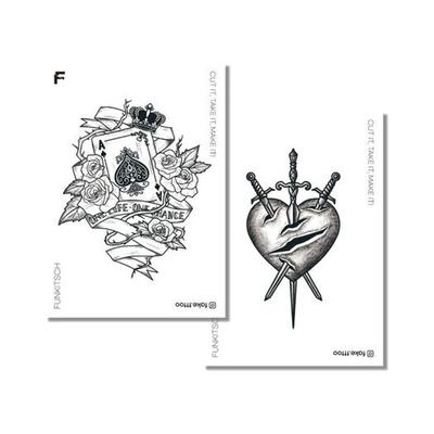 Once-Tear Tattoo Sticker Set