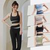 FLYSHION Yoga Wear Stylish Sports Bra and Gym Wear Women's Set, Leggings,