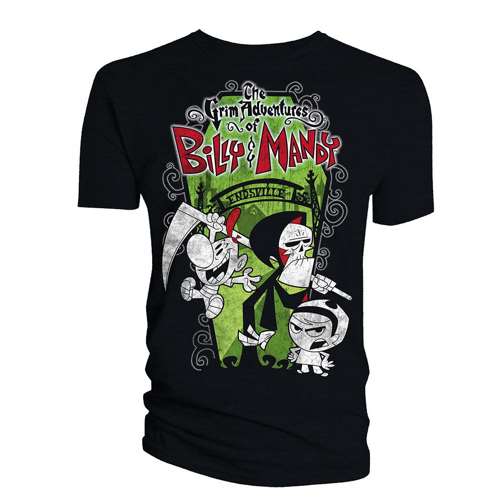 The Grim Adventures of Billy and Mandy T-shirt Unisex Tee VN708 Unisex T-Shirt XXXL