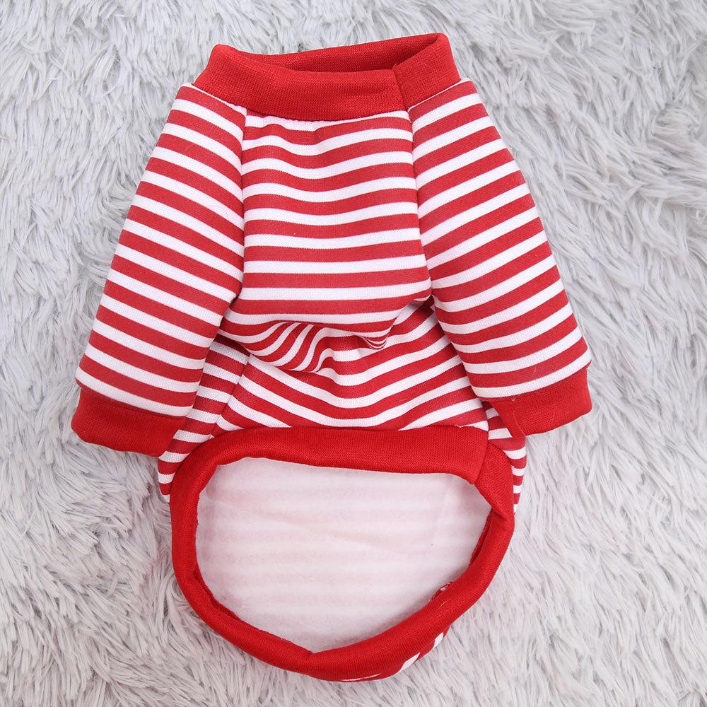 Internet Celebrity Pocket Bear Dog Cat Guard Clothes Autumn and Winter Cat Velvet Small Dog Pet Supplies Dog Clothes