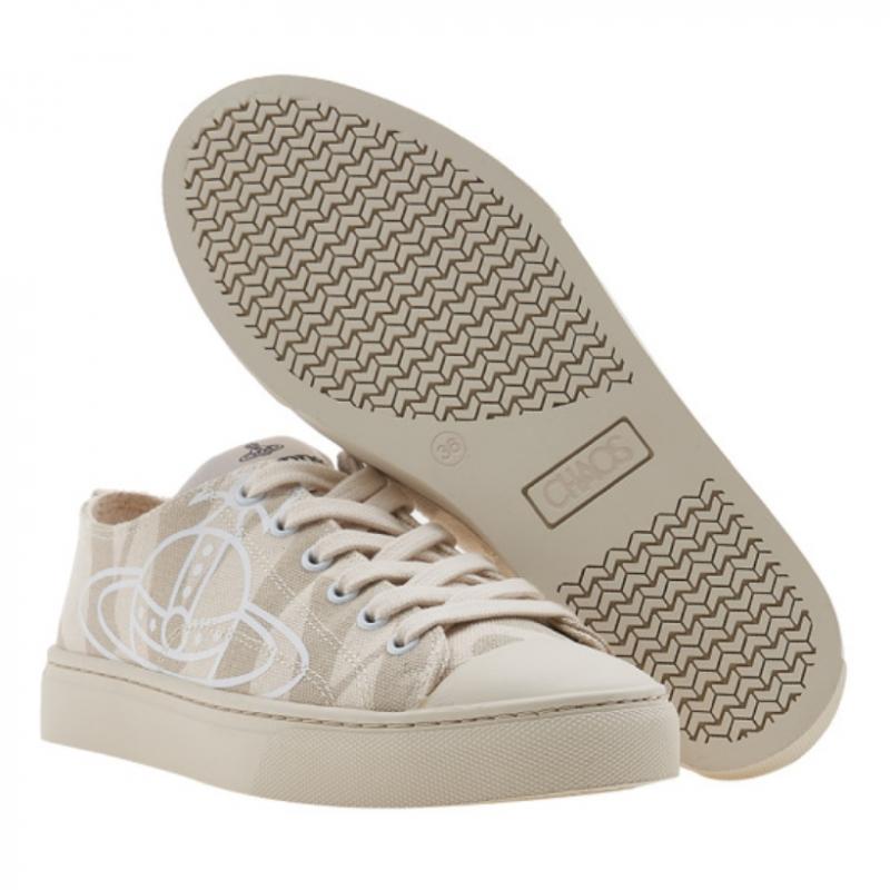 Vivienne Westwood Damen Orb Print Canvas Sneaker 75020005w W00jw P203