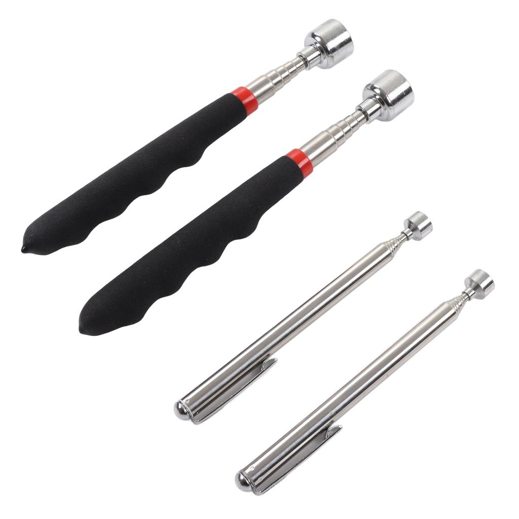 4 Pcs Telescoping Magnet Pickup Tool 3lb 20lb Retractable Pick Up Stick for Car Home Garage