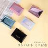 Wellvie Classy Mini Tri-fold Wallet for Students, Girls, and Women (Light Pink) - PU Leather Coin Case