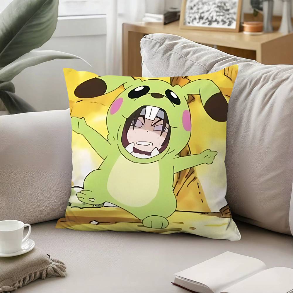 Cool NNeji Hyuga Pillow Case Sofa And Living Room Decorative Cushion Covers Dustproof And Miteproof Invisible Zipper