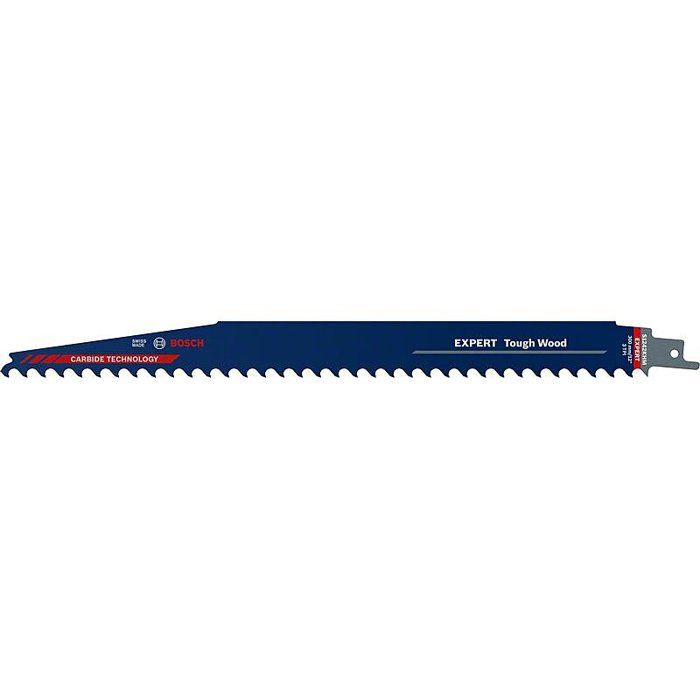 Lame de scie sabre - BOSCH - S1142KHM - 300mm - Expert Carbure Bois - Résistante et durable