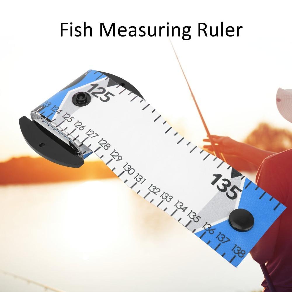 Flexible Fish Measuring Tape Waterproof Fishing Ruler Portable Fish Measuring Ruler For Fishing