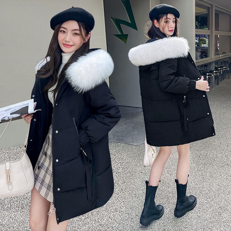 Women's Thickened Cotton Padded Jacket for Winter Outwear Coat